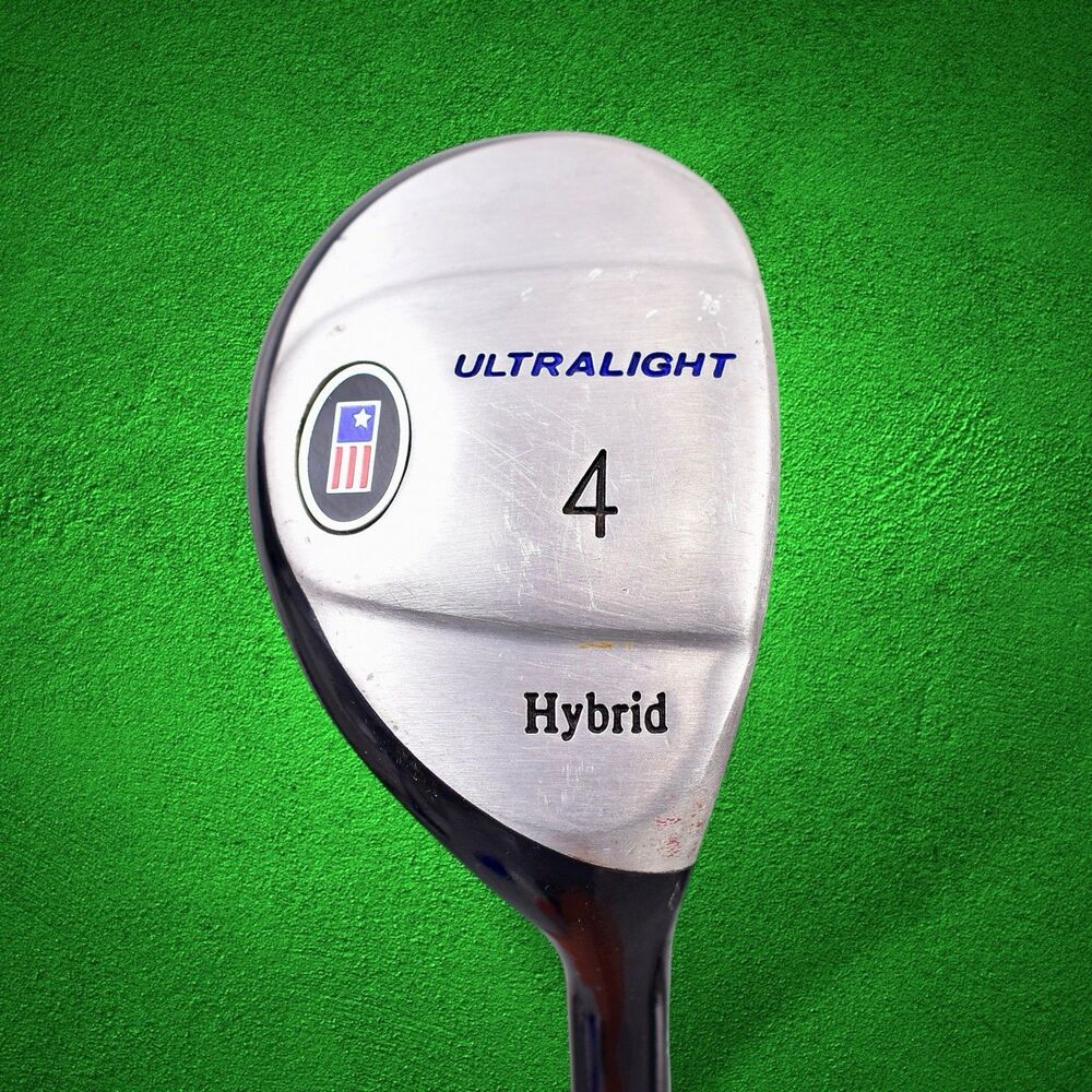 Nice USKG UltraLight  4 Hybrid RH Kid Power Blue Regular Graphite 30" Kids Flex